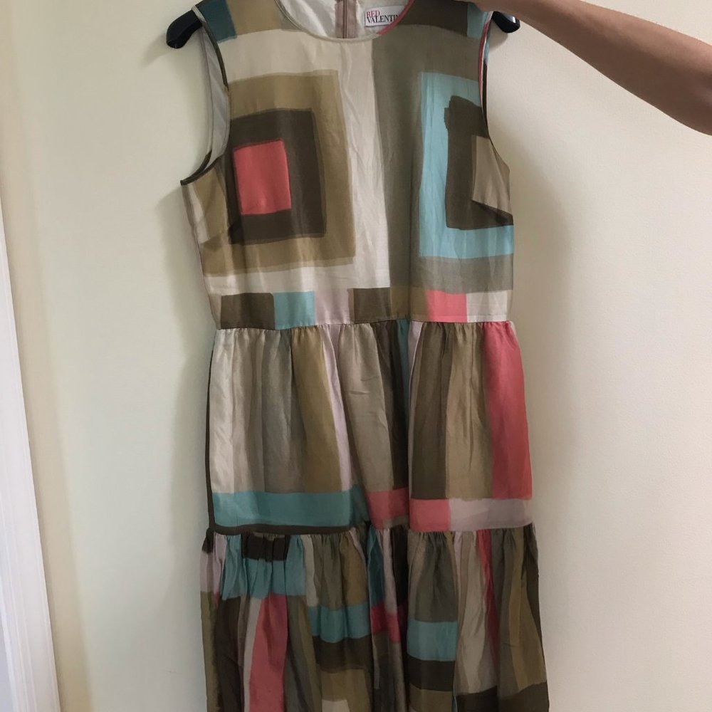 Valentino Red Dress, Size 38